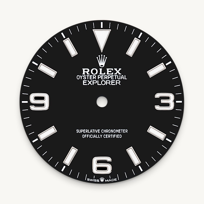 Rolex หน้าปัดสีดำ - นำสว่าง