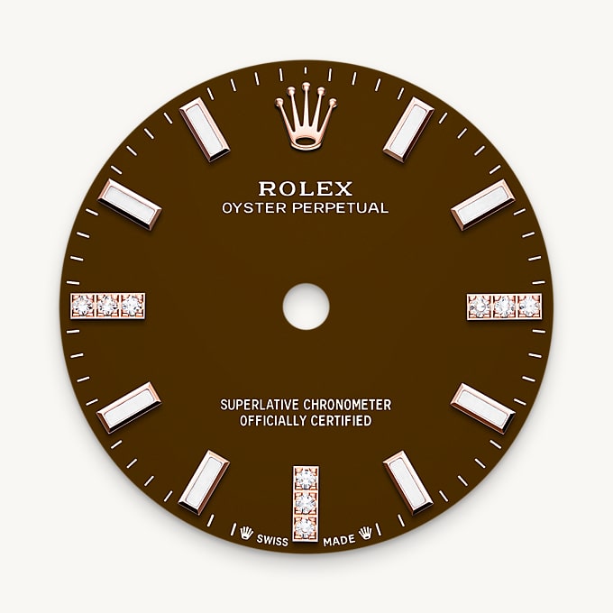 Rolex Brown stone dial - Nam Sawang