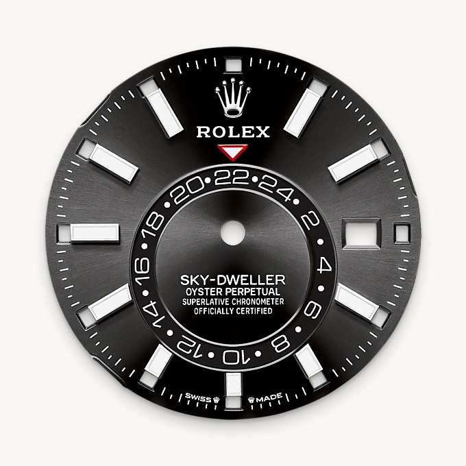 Rolex Bright black dial - Nam Sawang