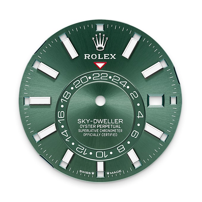 Rolex หน้าปัดสีเขียวมิ้นต์ - นำสว่าง