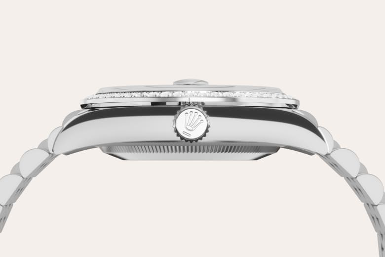 Rolex White Rolesor - นำสว่าง