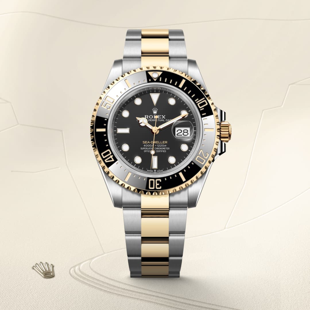 rolex-Sea-Dweller-in-Oyster, 43 มม. ทำจาก Oystersteel และทองคำ-Sea-Dweller,-m126603-0001-นำสว่าง
