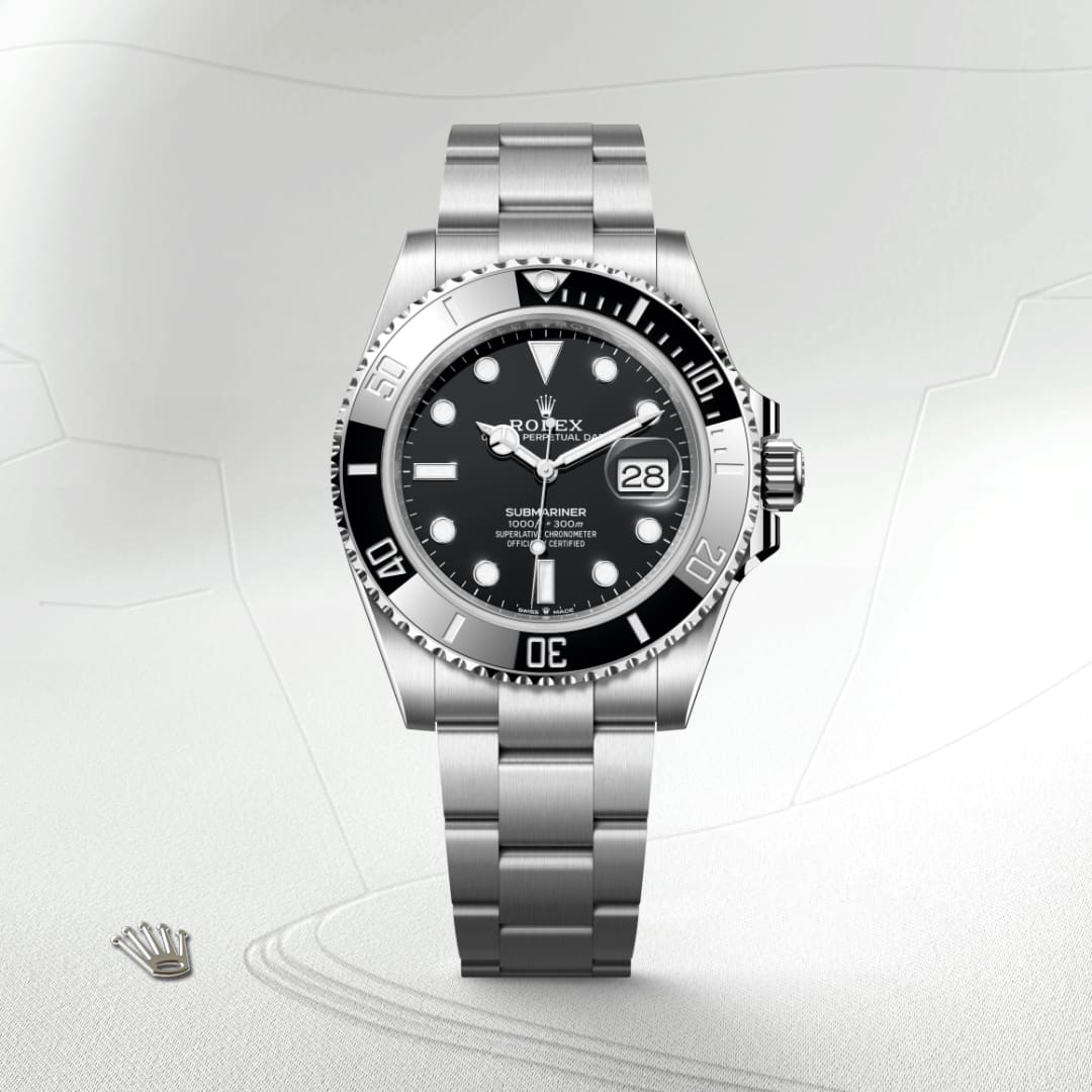 rolex-Submariner-in-Oyster, 41 มม., Oystersteel-Submariner Date,-m126610ln-0001-นำสว่าง