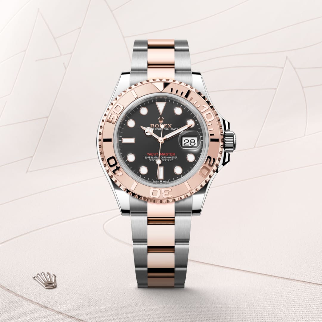 rolex-Yacht-Master-in-Oyster, 40 มม., Oystersteel และเอเวอร์โรสโกลด์-Yacht-Master 40,-m126621-0002-นำสว่าง
