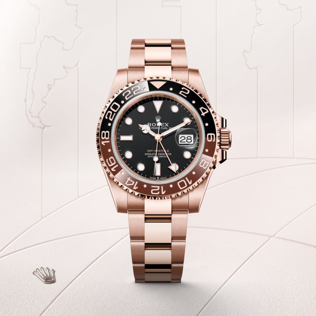 Rolex GMT-Master II in 18 ct Everose gold, M126715CHNR-0001 Nam