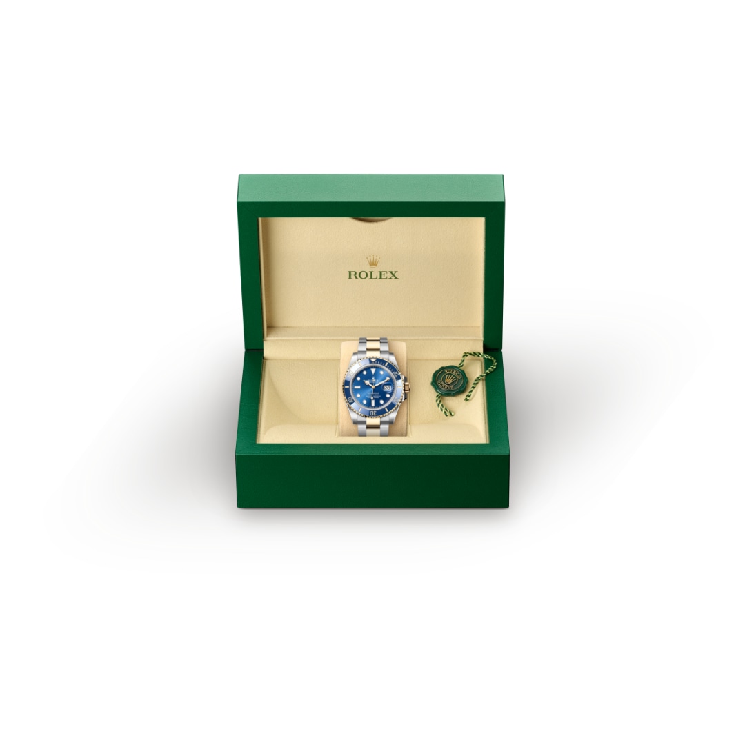rolex-Submariner-in-Oyster, 41 มม., Oystersteel และทองคำ-Submariner Date,-m126613lb-0002-นำสว่าง