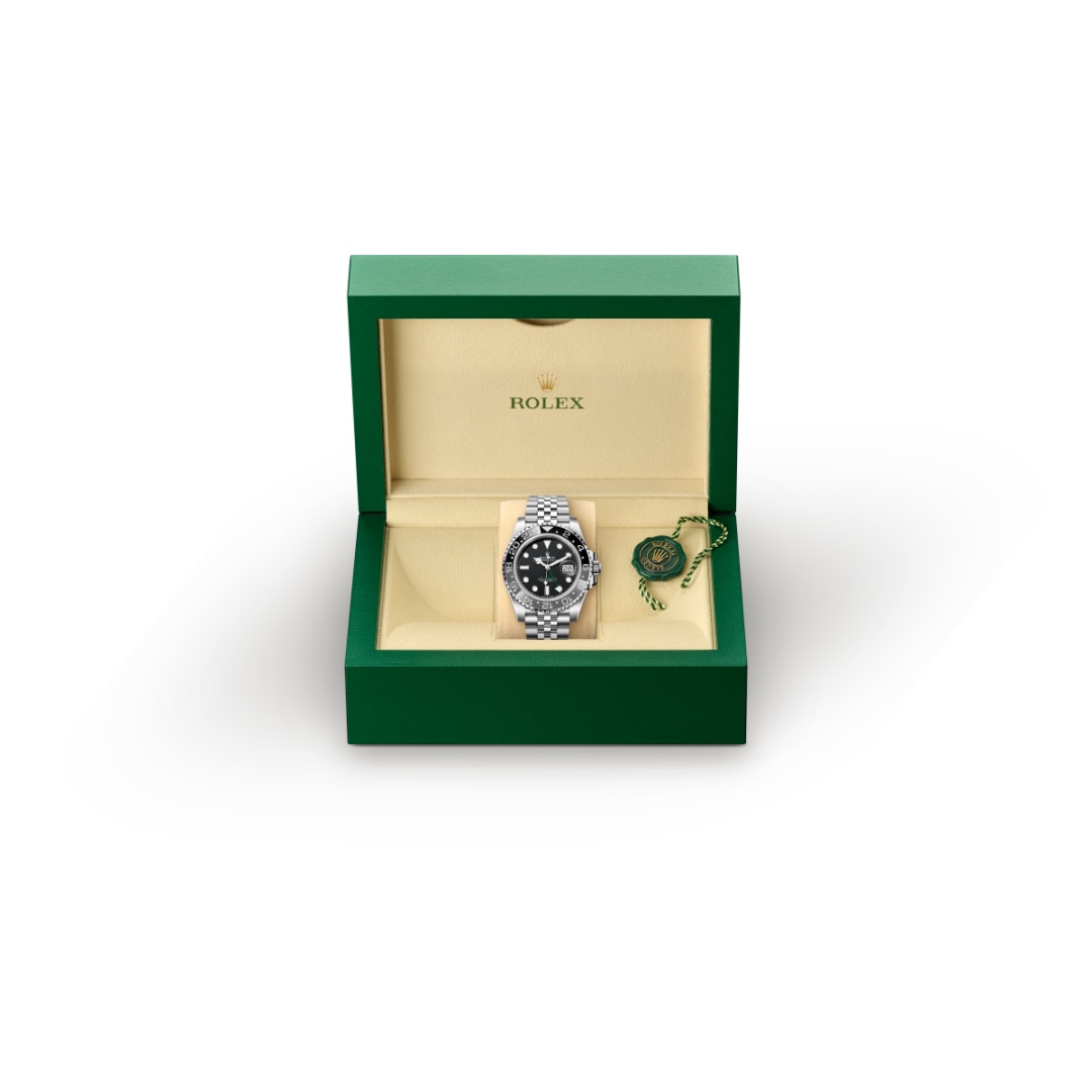 rolex-GMT-Master II-in-Oyster, 40 มม., Oystersteel-GMT-Master II,-m126710grnr-0003-นำสว่าง