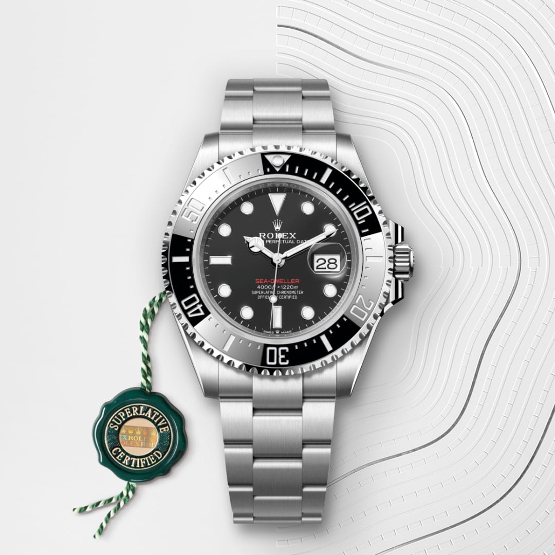rolex-Sea-Dweller-in-Oyster, 43 มม., Oystersteel-Sea-Dweller,-m126600-0002-นำสว่าง
