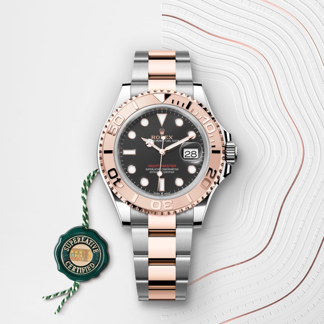 rolex-Yacht-Master-in-Oyster, 40 มม., Oystersteel และเอเวอร์โรสโกลด์-Yacht-Master 40,-m126621-0002-นำสว่าง