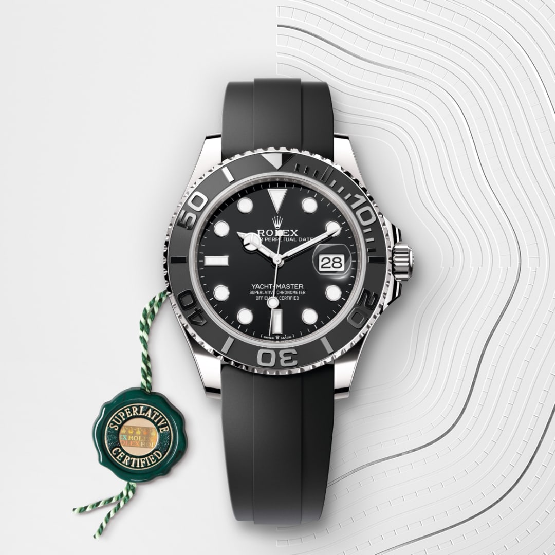 rolex-Yacht-Master-in-Oyster, 42 มม., ทองคำขาว-Yacht-Master 42,-m226659-0002-นำสว่าง