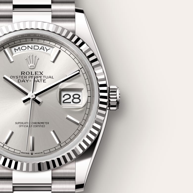 rolex-Day-Date-in-Oyster, 36 มม., ทองคำขาว-Day-Date 36,-m128239-0005-นำสว่าง