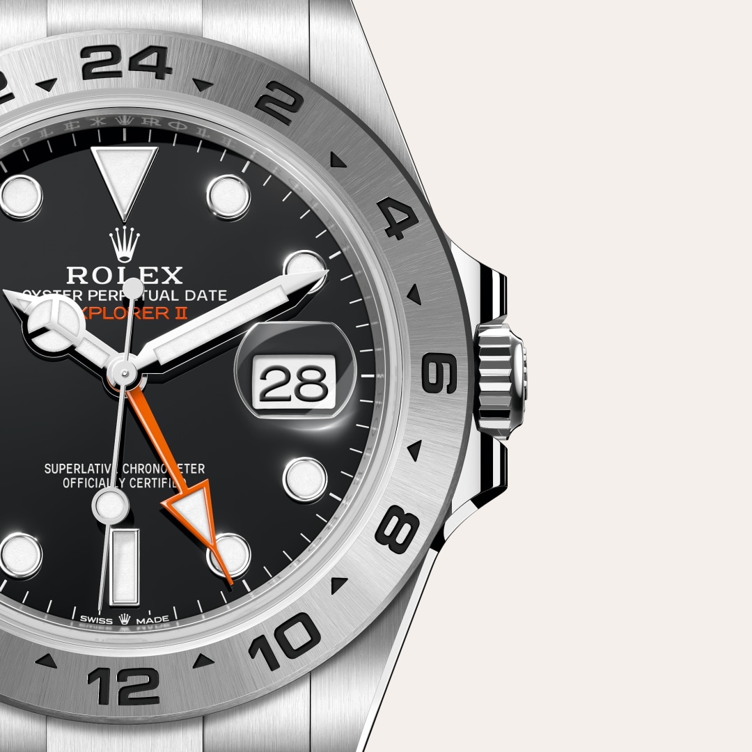 rolex-Explorer-in-Oyster, 42 มม., Oystersteel-Explorer II,-m226570-0002-นำสว่าง