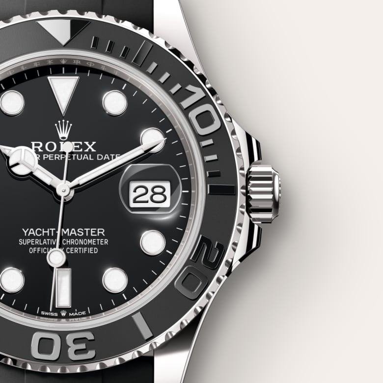rolex-Yacht-Master-in-Oyster, 42 มม., ทองคำขาว-Yacht-Master 42,-m226659-0002-นำสว่าง