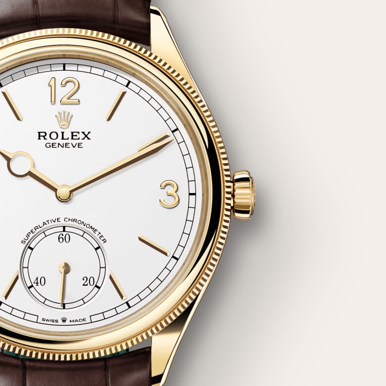 rolex-1908-in-39 มม. ทองคำ 18 กะรัต ขัดเงา-1908,-m52508-0006-นำสว่าง