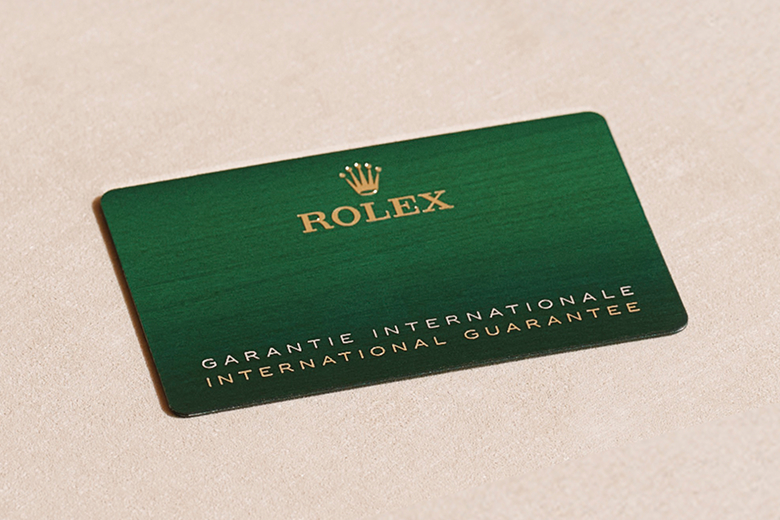 Rolex guarantee - Nam Sawang