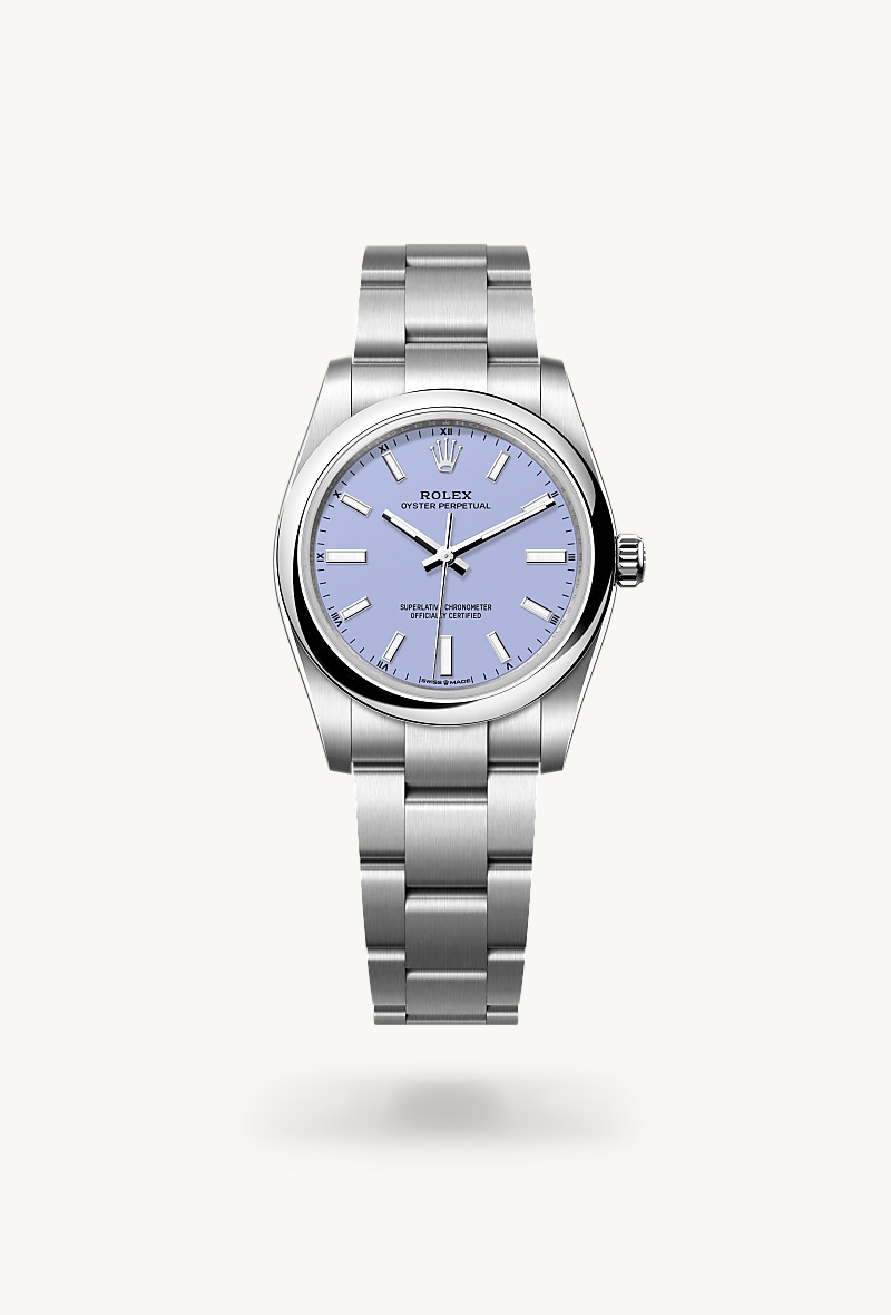 rolex-oyster-perpetual-in-Oystersteel-Oyster Perpetual 34,-m124200-0008-นำสว่าง