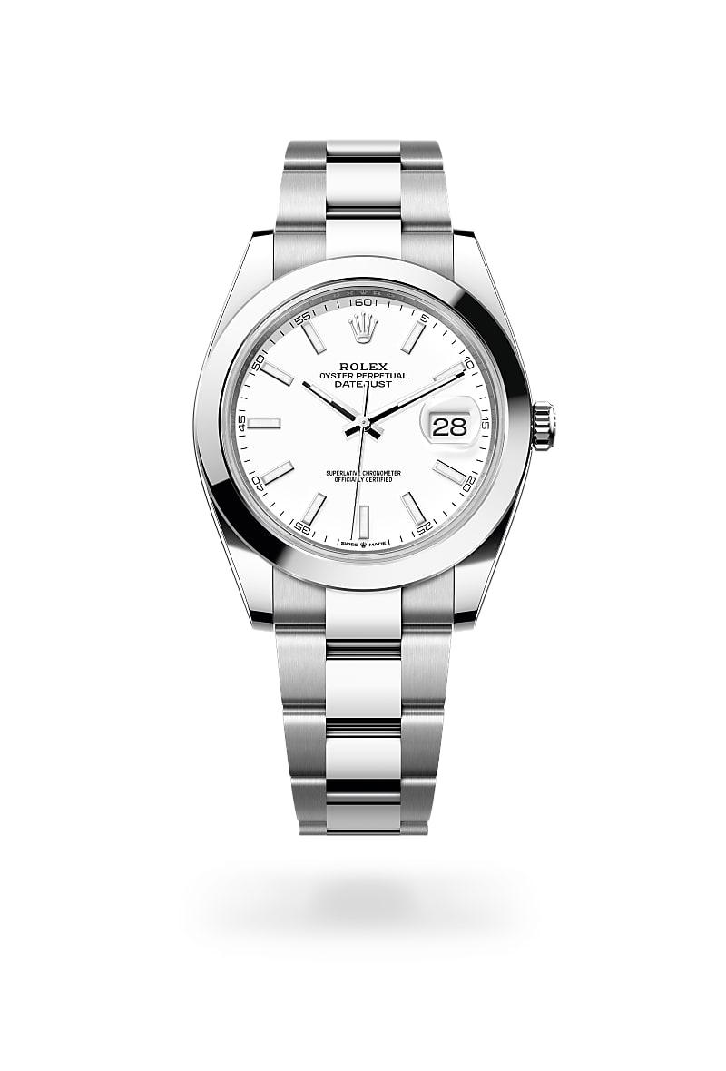 rolex-datejust-in-Oystersteel-Datejust 41,-m126300-0005-นำสว่าง