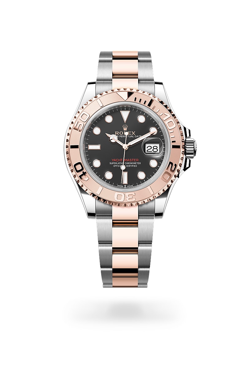 rolex-yacht-master-in-Everose Rolesor - การผสมผสานระหว่าง Oystersteel และเอเวอร์โรสโกลด์-Yacht-Master 40,-m126621-0002-นำสว่าง