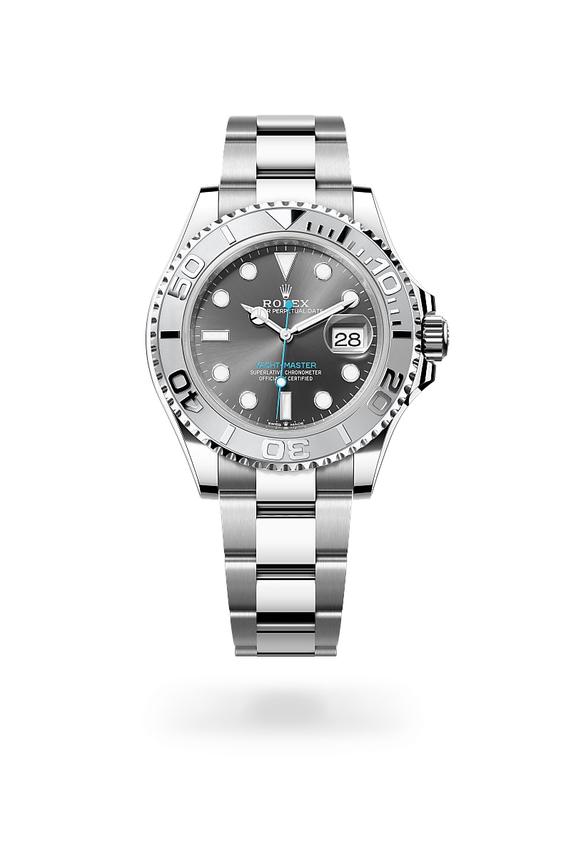 rolex-yacht-master-in-Rolesium - การผสมผสานระหว่าง Oystersteel และแพลทินัม-Yacht-Master 40,-m126622-0001-นำสว่าง