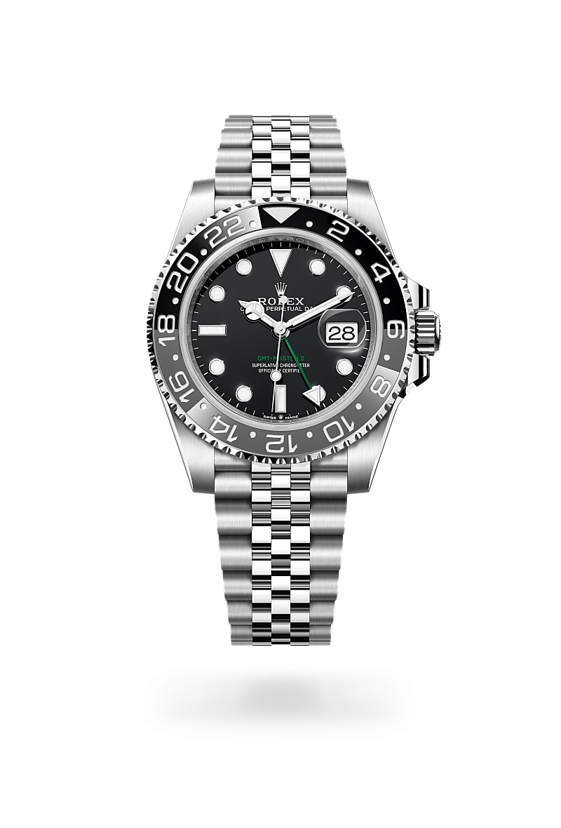rolex-gmt-master-ii-in-Oystersteel-GMT-Master II,-m126710grnr-0003-นำสว่าง