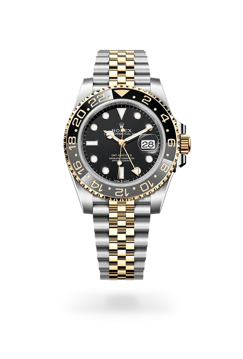 rolex-gmt-master-ii-in-Yellow Rolesor - การผสมผสานระหว่าง Oystersteel และทองคำ-GMT-Master II,-m126713grnr-0001-นำสว่าง