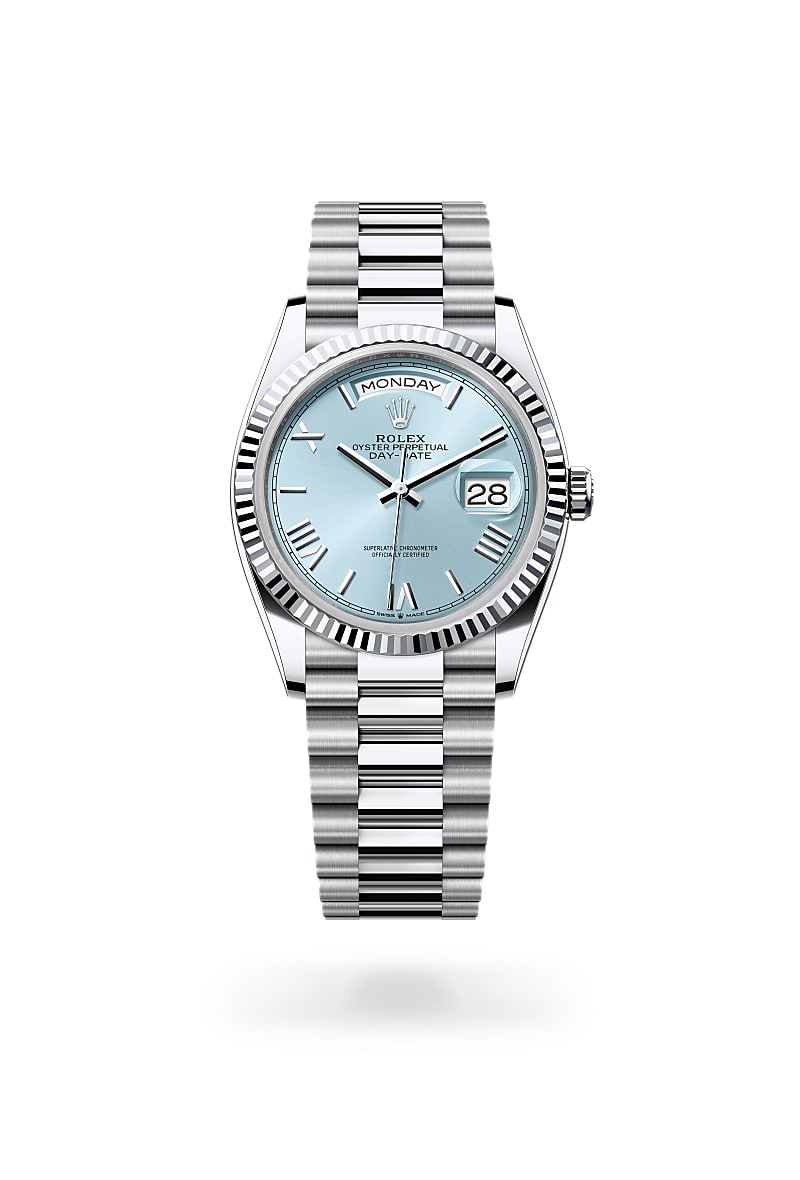 rolex-day-date-in-แพลทินัม-Day-Date 36,-m128236-0018-นำสว่าง