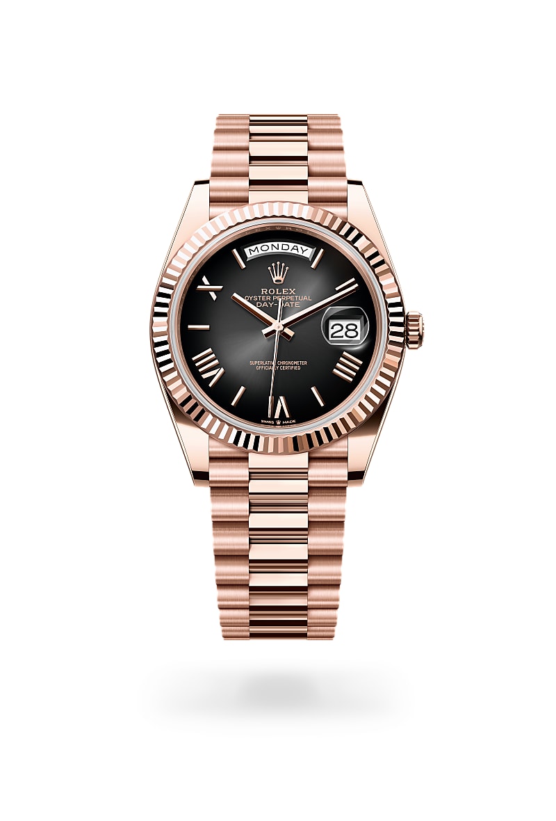 rolex-day-date-in-Everose gold 18 กะรัต-Day-Date 40,-m228235-0055-นำสว่าง