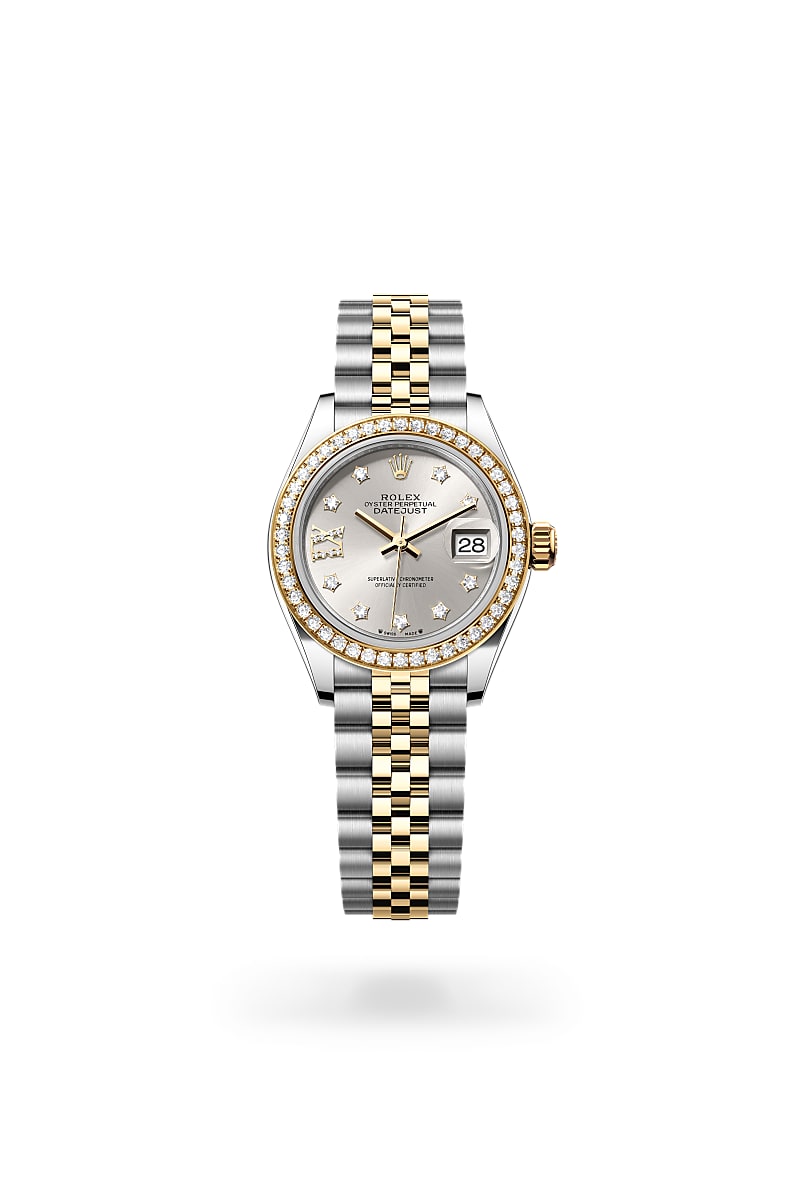 rolex-lady-datejust-in-Yellow Rolesor - การผสมผสานระหว่าง Oystersteel และทองคำ-Lady-Datejust,-m279383rbr-0003-นำสว่าง
