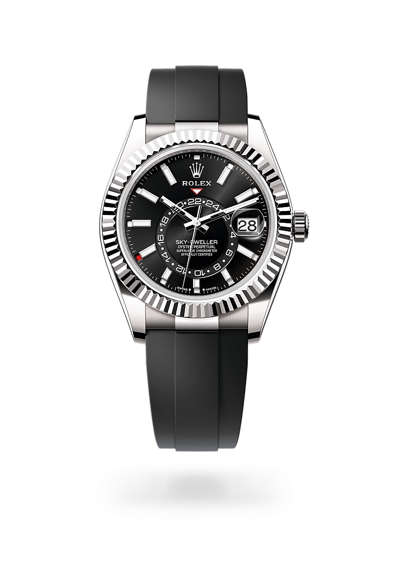 rolex-sky-dweller-in-ทองคำขาว 18 กะรัต-Sky-Dweller,-m336239-0002-นำสว่าง