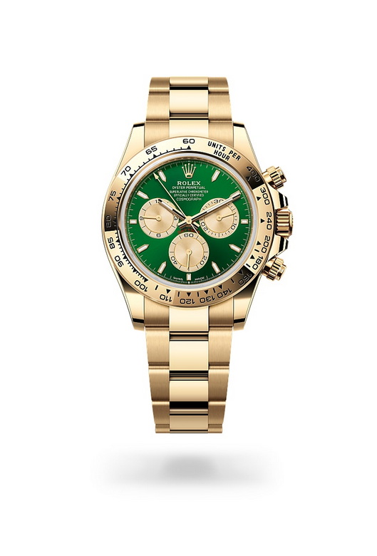 Rolex Cosmograph Daytona in Oyster, 40 mm, yellow gold, M126508-0008 - Nam Sawang