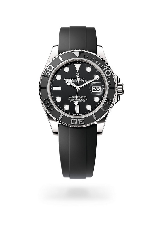 Rolex Yacht-Master in Oyster, 42 mm, white gold, M226659-0002 - Nam Sawang