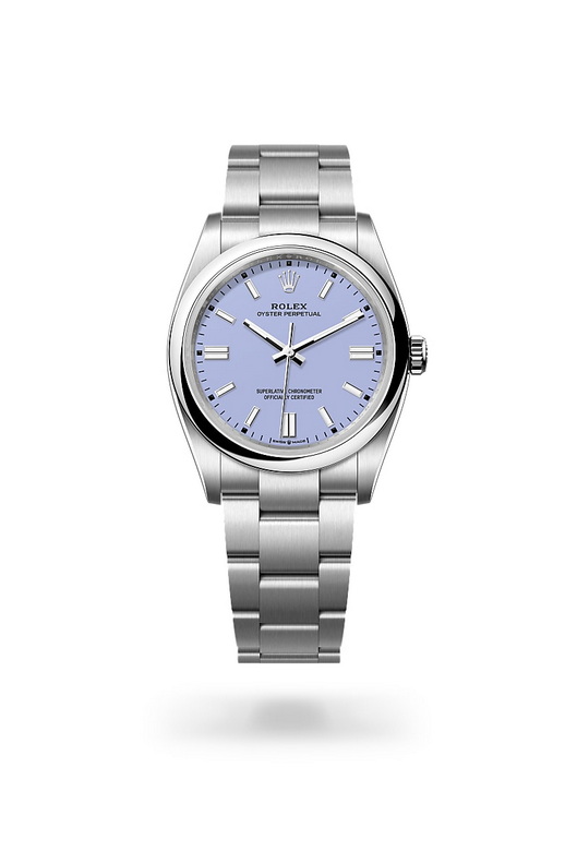 Rolex oyster-perpetual ในวัสดุ Oystersteel, m126000-0013 - นำสว่าง