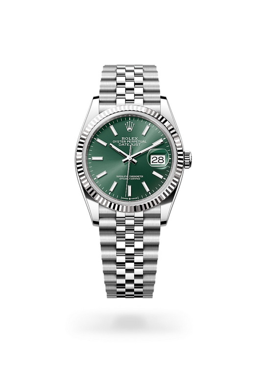 Rolex datejust in White Rolesor, m126234-0051 - Nam Sawang