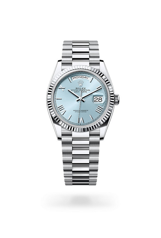 Rolex day-date in Platinum, m128236-0018 - Nam Sawang