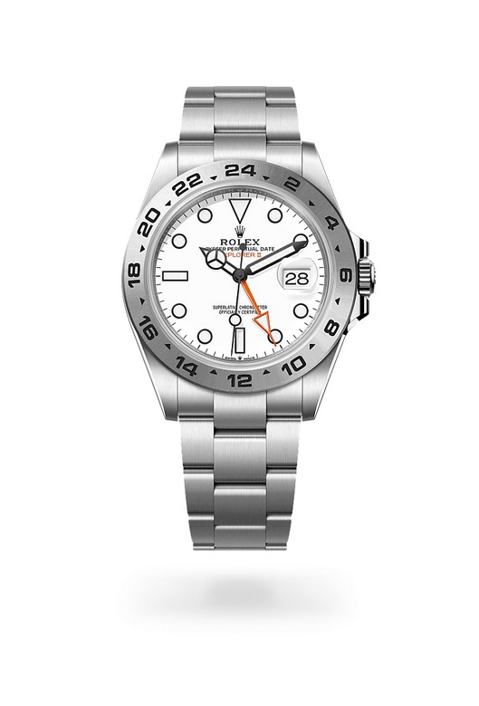 Rolex explorer ในวัสดุ Oystersteel, m226570-0001 - นำสว่าง