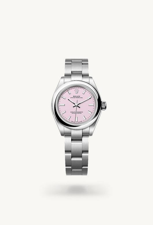 Rolex oyster-perpetual ในวัสดุ Oystersteel, m276200-0009 - นำสว่าง