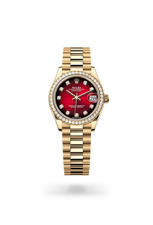 Rolex datejust in 18 ct yellow gold, m278288rbr-0041 - Nam Sawang