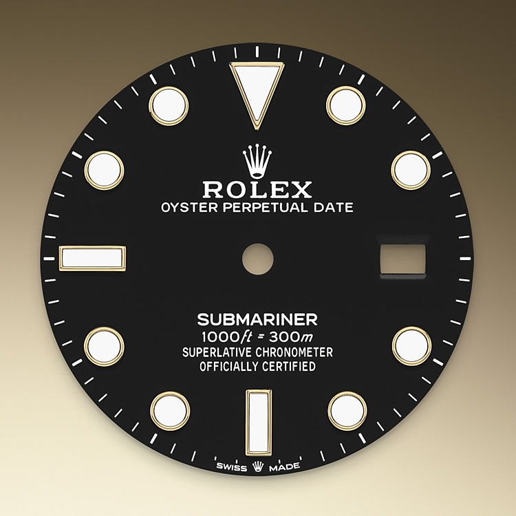 Rolex oyster perpetual date submariner superlative chronometer officially certified sales