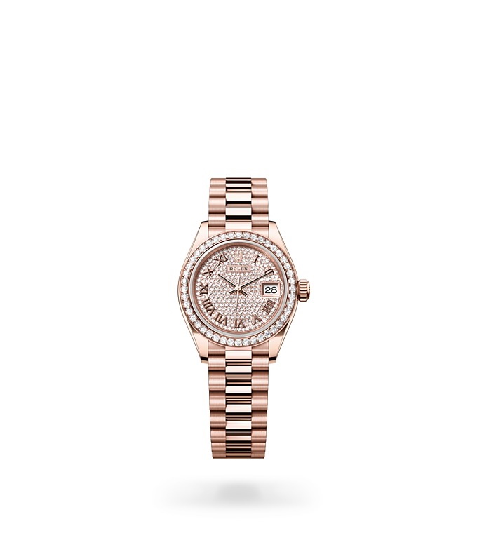 Diamond rolex for ladies hotsell