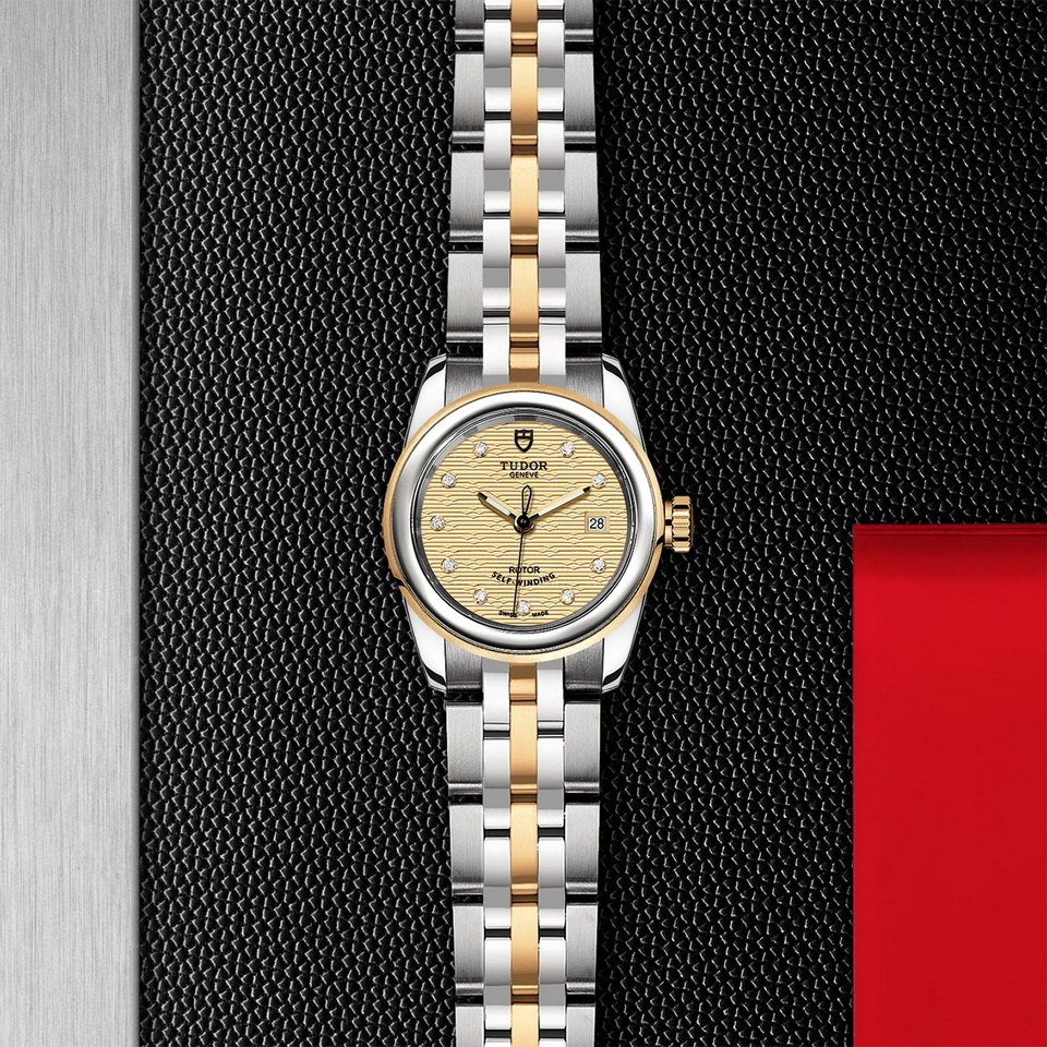 tudor TUDOR Glamour Date M51003-0005 ราคา ที่นำสว่าง thailand bangkok