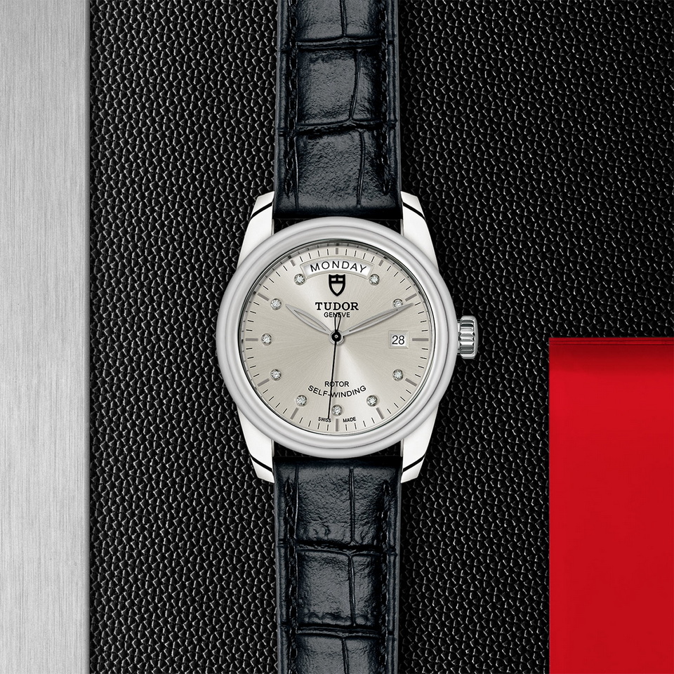 tudor TUDOR Glamour Date+Day M56000-0028 ราคา ที่นำสว่าง thailand bangkok