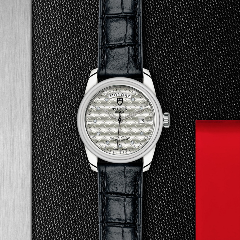 tudor TUDOR Glamour Date+Day M56000-0038 ราคา ที่นำสว่าง thailand bangkok