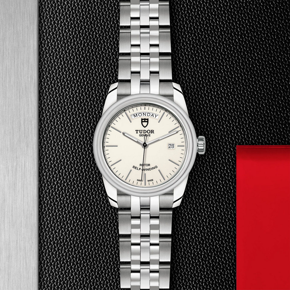 tudor TUDOR Glamour Date+Day M56000-0181 ราคา ที่นำสว่าง thailand bangkok