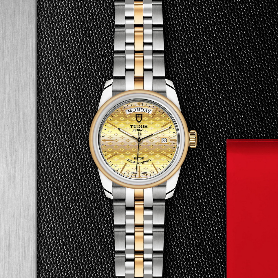 tudor TUDOR Glamour Date+Day M56003-0003 ราคา ที่นำสว่าง thailand bangkok