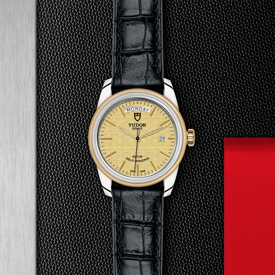 tudor TUDOR Glamour Date+Day M56003-0010 ราคา ที่นำสว่าง thailand bangkok