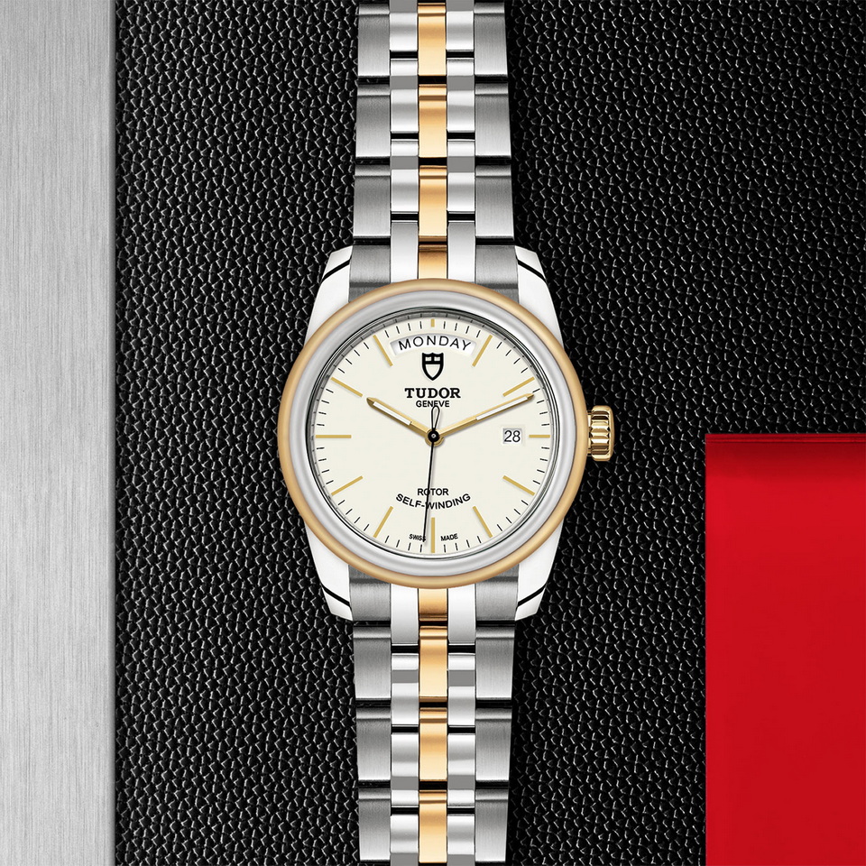 tudor TUDOR Glamour Date+Day M56003-0112 ราคา ที่นำสว่าง thailand bangkok