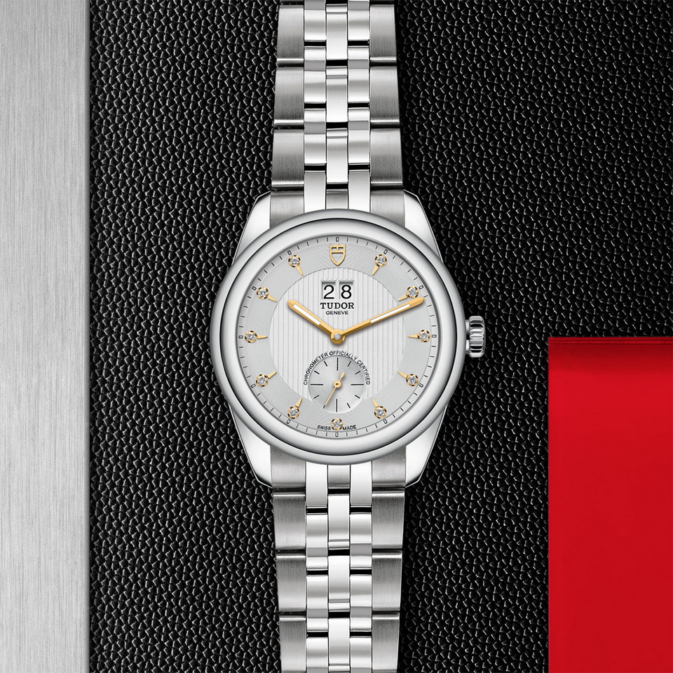 tudor TUDOR Glamour Double Date M57100-0005 ราคา ที่นำสว่าง thailand bangkok