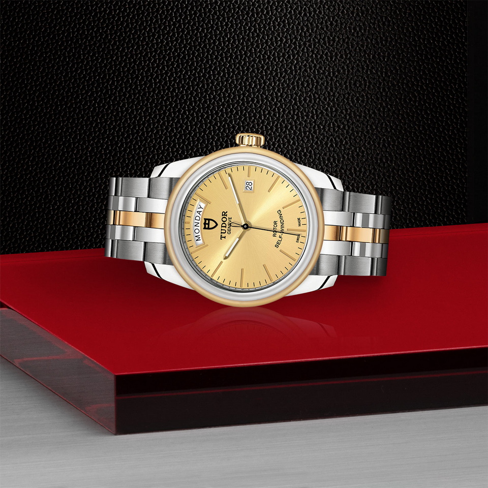 tudor TUDOR Glamour Date+Day M56003-0005 ราคา ที่นำสว่าง thailand bangkok