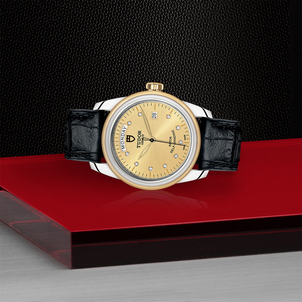 tudor TUDOR Glamour Date+Day M56003-0035 ราคา ที่นำสว่าง thailand bangkok