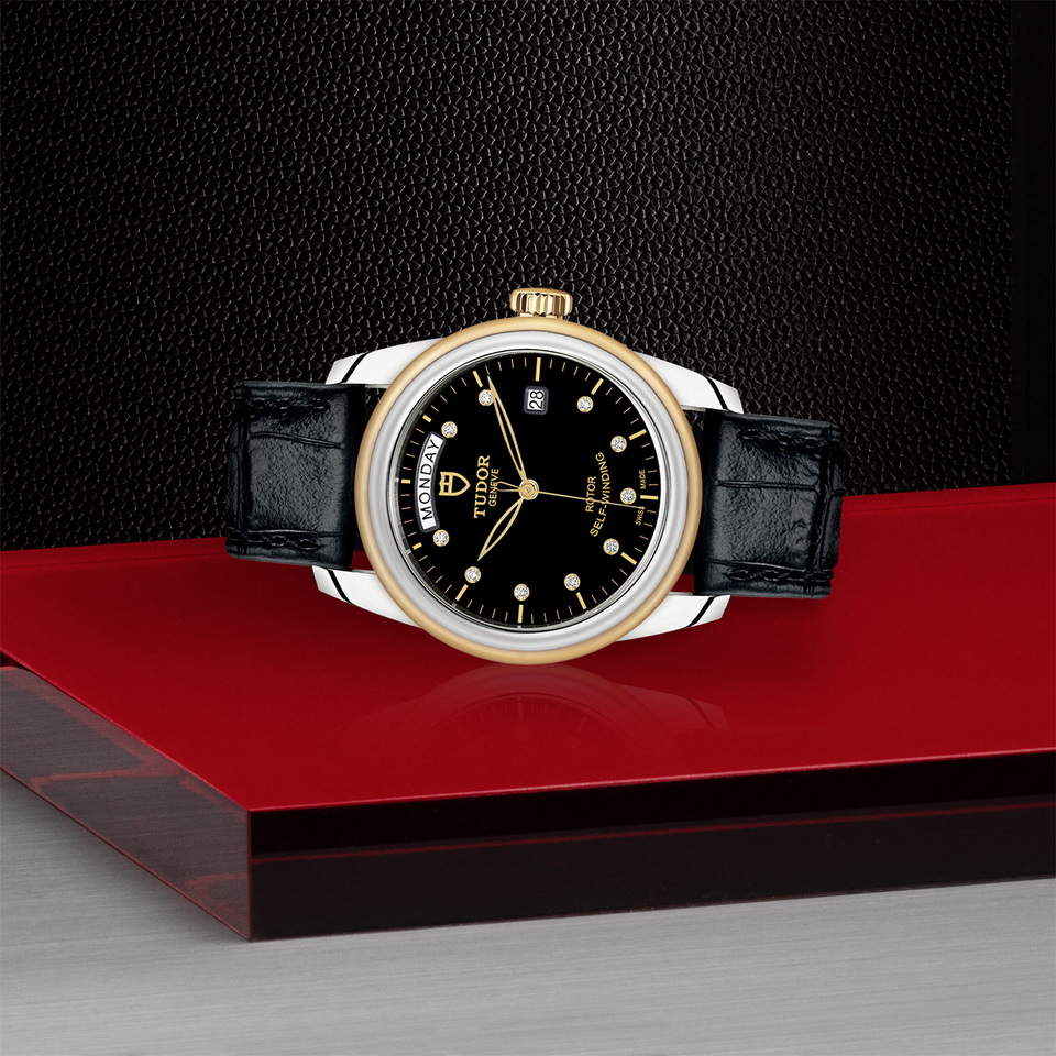 tudor TUDOR Glamour Date+Day M56003-0045 ราคา ที่นำสว่าง thailand bangkok